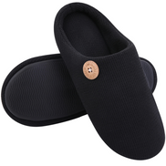 Weiche Hausschuhe mit Memory Foam und Plüschfutter – Velmella