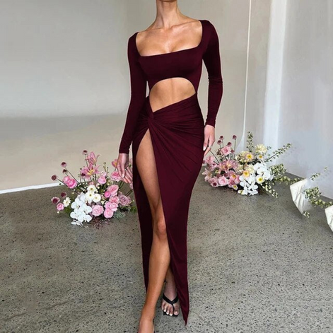 Zarelle Zweiteiliges Damen-Set mit Crop-Top und Midirock