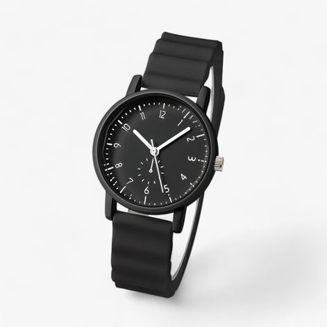 Zirella Damen Armbanduhr mit Silikonarmband und Quarzwerk