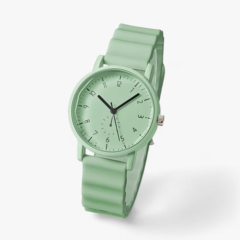 Zirella Damen Armbanduhr mit Silikonarmband und Quarzwerk