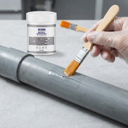Flüssige Dichtmasse 300 g mit Auftragspinsel – Dichtvera