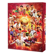 Fußball Adventskalender mit 24 Figuren und nummerierten Türchen – Torviano