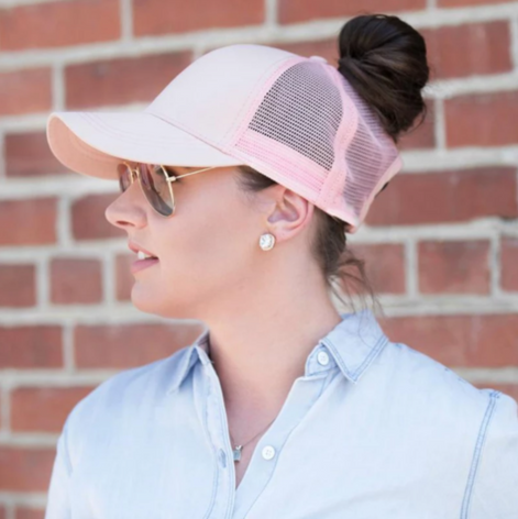 Leonessa Damen Baseball Cap mit Pferdeschwanzöffnung