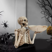 Skelett-Schalenhalter für Halloween-Dekoration – Mortis