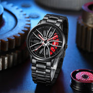 Veltrano Herren Armbanduhr mit sportlichem Design und rundem Zifferblatt