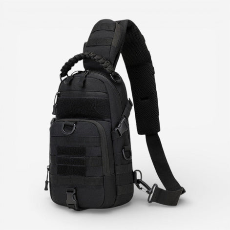 Virella Schultertasche aus Nylon mit verstellbarem Gurt und Reißverschluss