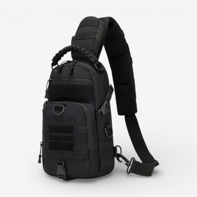 Virella Schultertasche aus Nylon mit verstellbarem Gurt und Reißverschluss