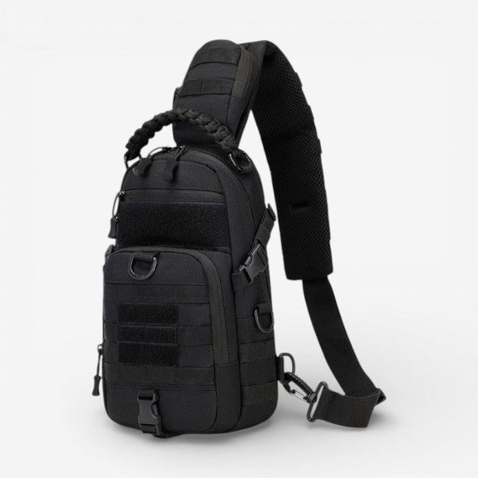 Virella Schultertasche aus Nylon mit verstellbarem Gurt und Reißverschluss