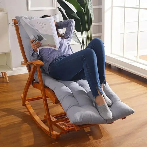 Cozyrelax Schaukelstuhl-Kissen mit ergonomischer Polsterung