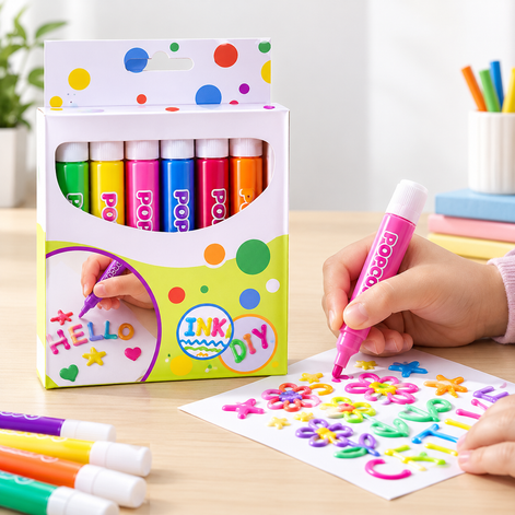 3D-Stifte Set mit 6 Farben für Papier – Creavello