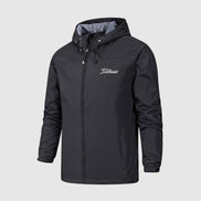 Zerano Outdoorjacke mit Kapuze und Reißverschluss für Alltag und aktive Nutzung