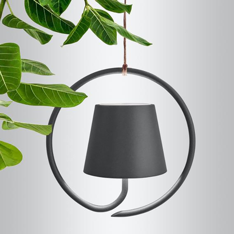 Norvexa Pendelleuchte mit Touch-Dimmung – wiederaufladbare LED Leuchte