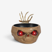 Halloween Süßigkeitenschale mit Sensor und Skelett-Hand – Gravor