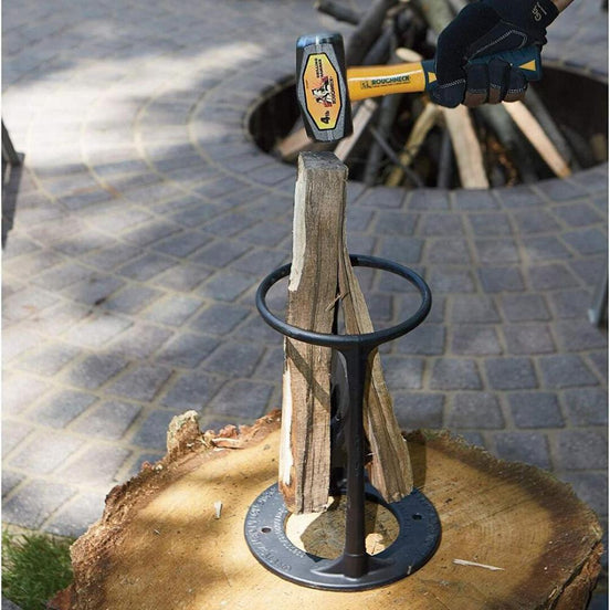 Foraxa Holzspalter – Gusseiserner Handholzspalter für Brennholz