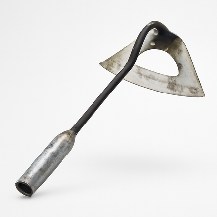 Manuelles Unkrautwerkzeug mit Hohlklinge aus Stahl