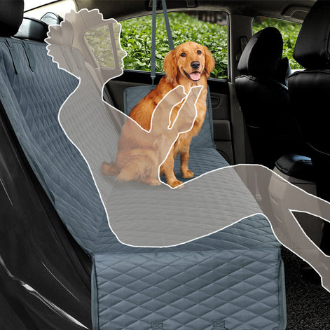PetGuard Pro Autositzschutz für Hunde mit stabiler Bodenplatte