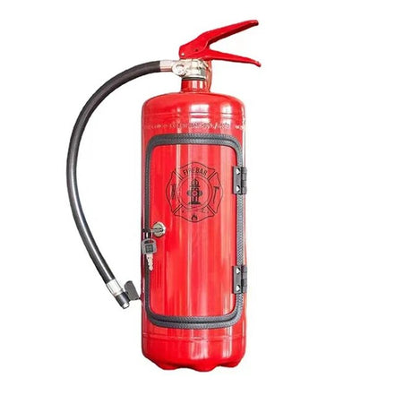 Flaschenhalter im Feuerlöscher-Design