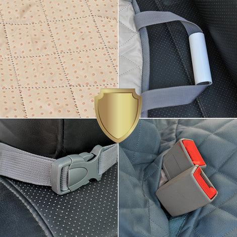 PetGuard Pro Autositzschutz für Hunde mit stabiler Bodenplatte