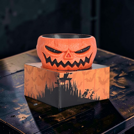 Halloween Süßigkeitenschale mit Sensor und Skelett-Hand – Gravor