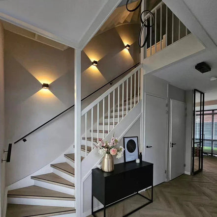 GlowEase LED-Wandleuchte – Wiederaufladbar, Mit Bewegungssensor, Kabellos