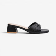 Loravelle Damen Schuhe mit offenem Design und Blockabsatz