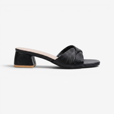 Loravelle Damen Schuhe mit offenem Design und Blockabsatz