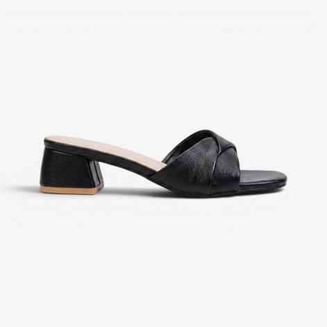 Loravelle Damen Schuhe mit offenem Design und Blockabsatz