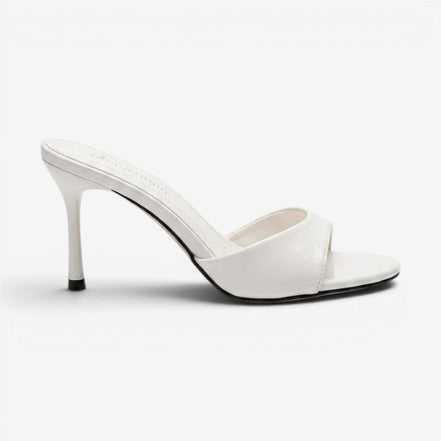 Rovellia Damen Sandalen mit rundem Zehenbereich und Absatz