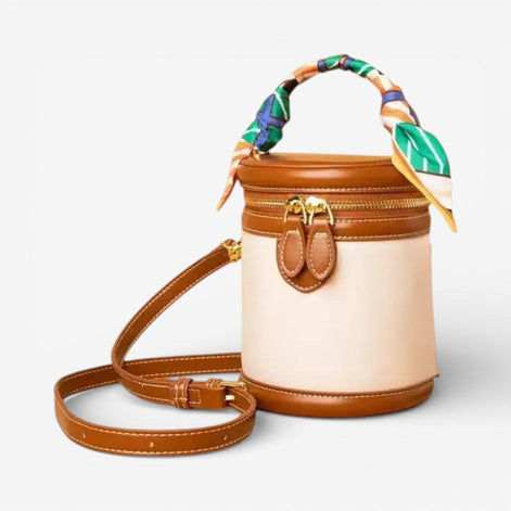 Norvella Bucket Tasche mit verstellbarem Gurt und Reißverschluss