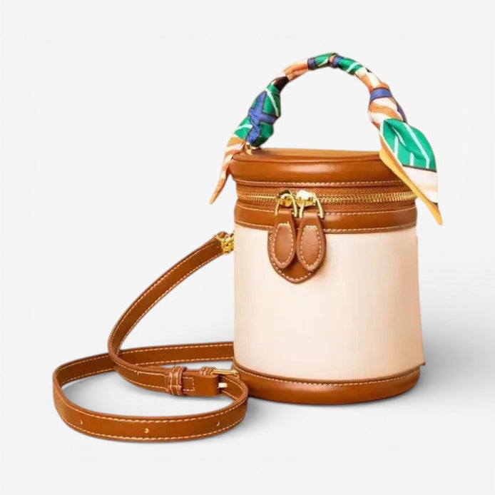 Norvella Bucket Tasche mit verstellbarem Gurt und Reißverschluss