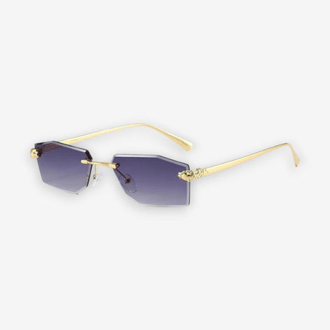 Velmira Damen Sonnenbrille mit geometrischem Rahmen