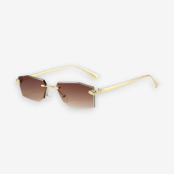 Velmira Damen Sonnenbrille mit geometrischem Rahmen