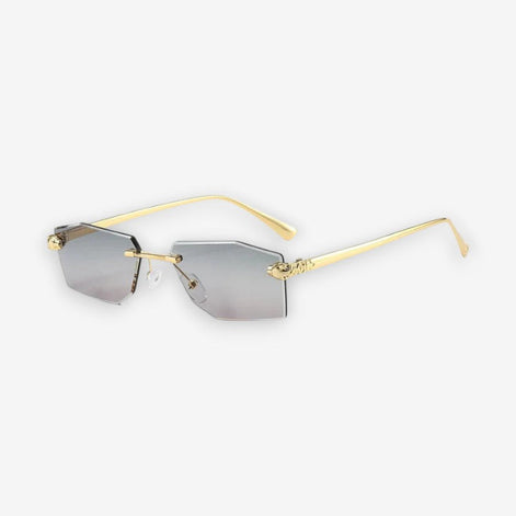 Velmira Damen Sonnenbrille mit geometrischem Rahmen