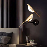 Aviora Wandlampe in Vogelform – LED Wandleuchte mit verstellbarer Lichtausrichtung