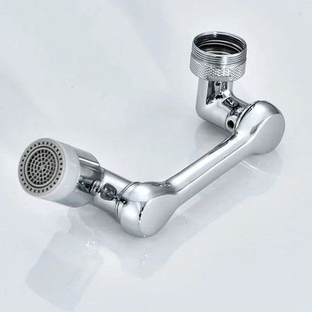 Aqura Flex Strahlaufsatz – Wasserhahn Aufsatz mit 1080° Drehung und zwei Strahlarten