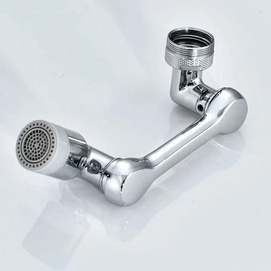 Aqura Flex Strahlaufsatz – Wasserhahn Aufsatz mit 1080° Drehung und zwei Strahlarten