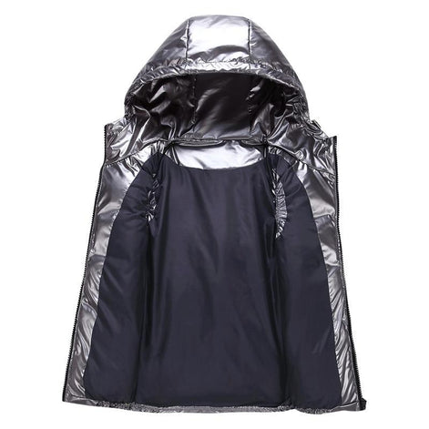 Varello ärmellose Jacke mit Reißverschlusstaschen und leichter Passform für Alltag und Outdoor