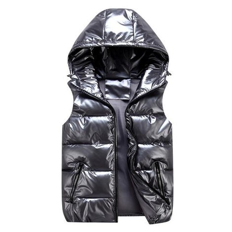 Varello ärmellose Jacke mit Reißverschlusstaschen und leichter Passform für Alltag und Outdoor