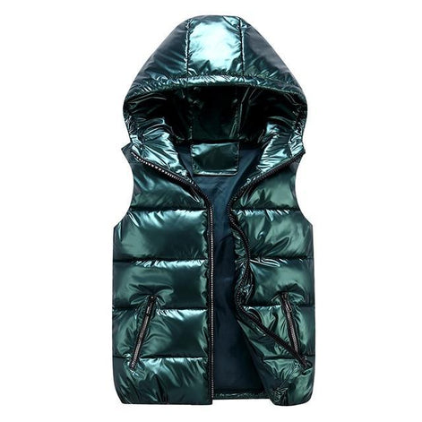 Varello ärmellose Jacke mit Reißverschlusstaschen und leichter Passform für Alltag und Outdoor