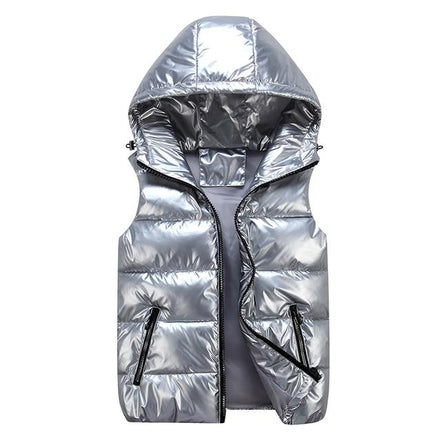 Varello ärmellose Jacke mit Reißverschlusstaschen und leichter Passform für Alltag und Outdoor