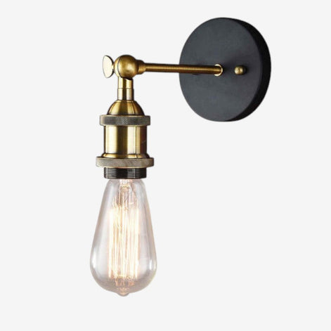 Aurivelle Vintage LED Wandleuchte aus Metall für Innenräume