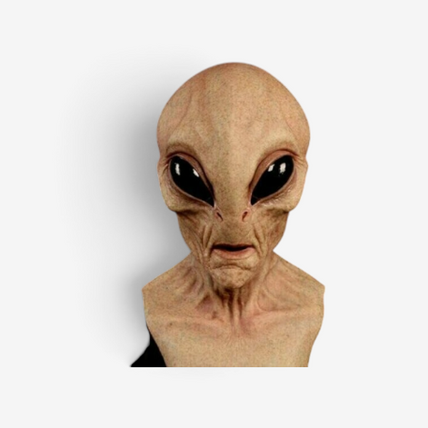 Alien Vollkopfmaske aus Latex und Silikon – Zarex