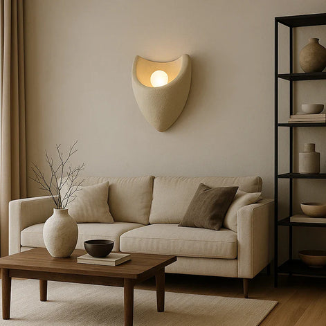 <strong>Wandleuchte Wabi-Sabi Stil</strong> – Elegantes Design für Gemütliche Atmosphären 1
