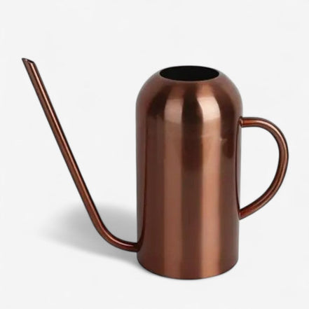 Gießkanne aus Edelstahl mit langer Ausgusstülle