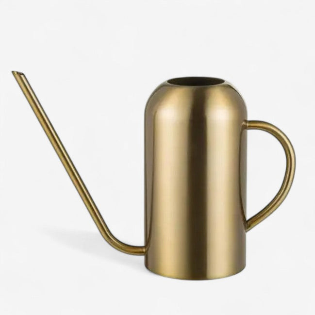 Gießkanne aus Edelstahl mit langer Ausgusstülle