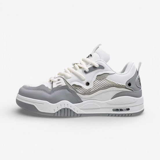 Norevix Herren Sneaker mit Schnürung und Runder Zehenform