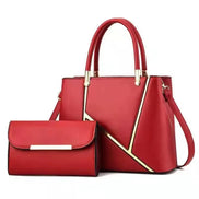Gracelisse Damen Shopper Set mit geometrischem Muster und Pochette